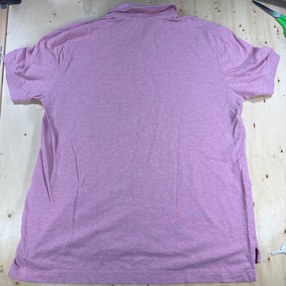 Brooks Brothers Mens Original Fit Performance Polo Pink Supima Cotton Large L - Picture 5 of 5